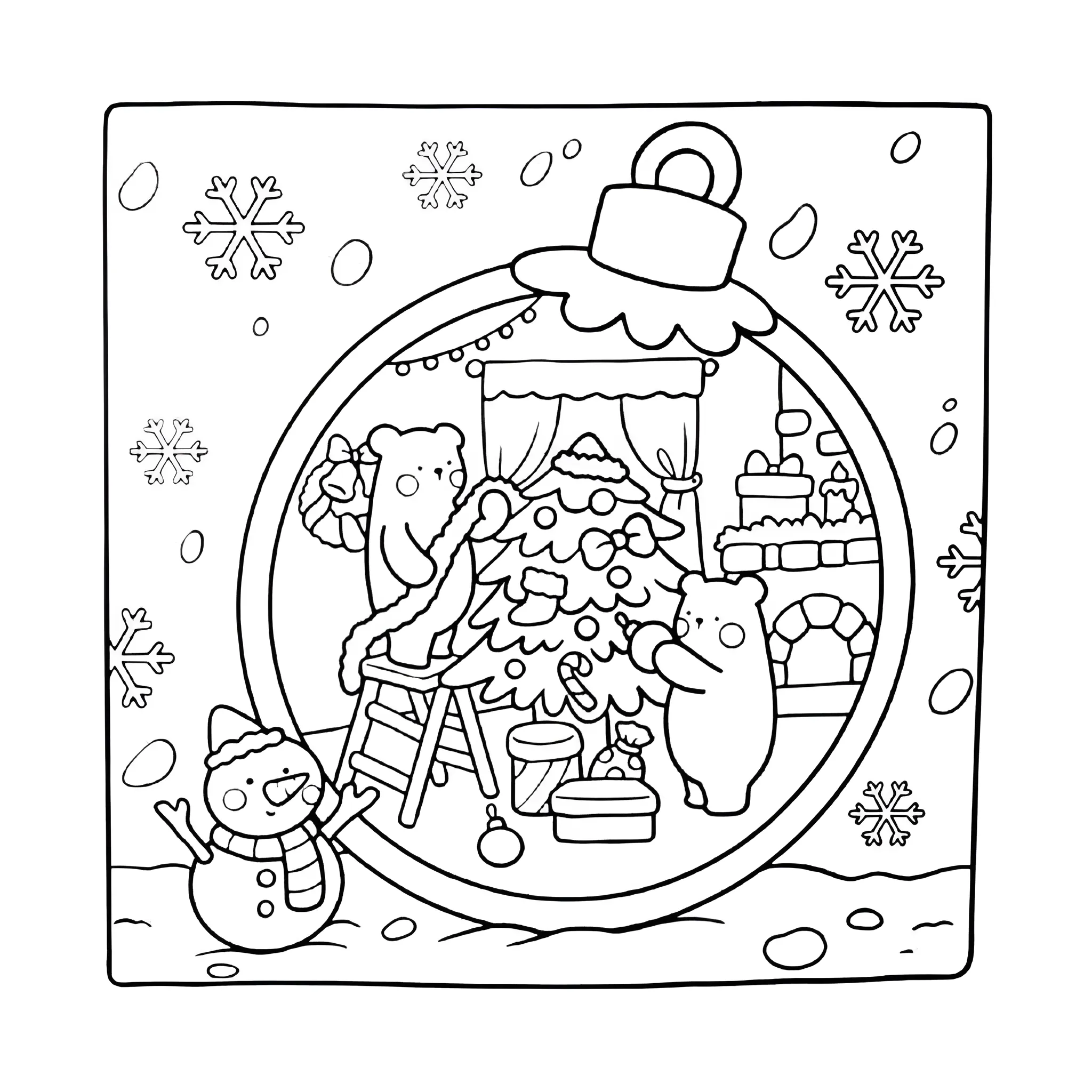 Cozy & Cute 38 para colorear gratis para niños