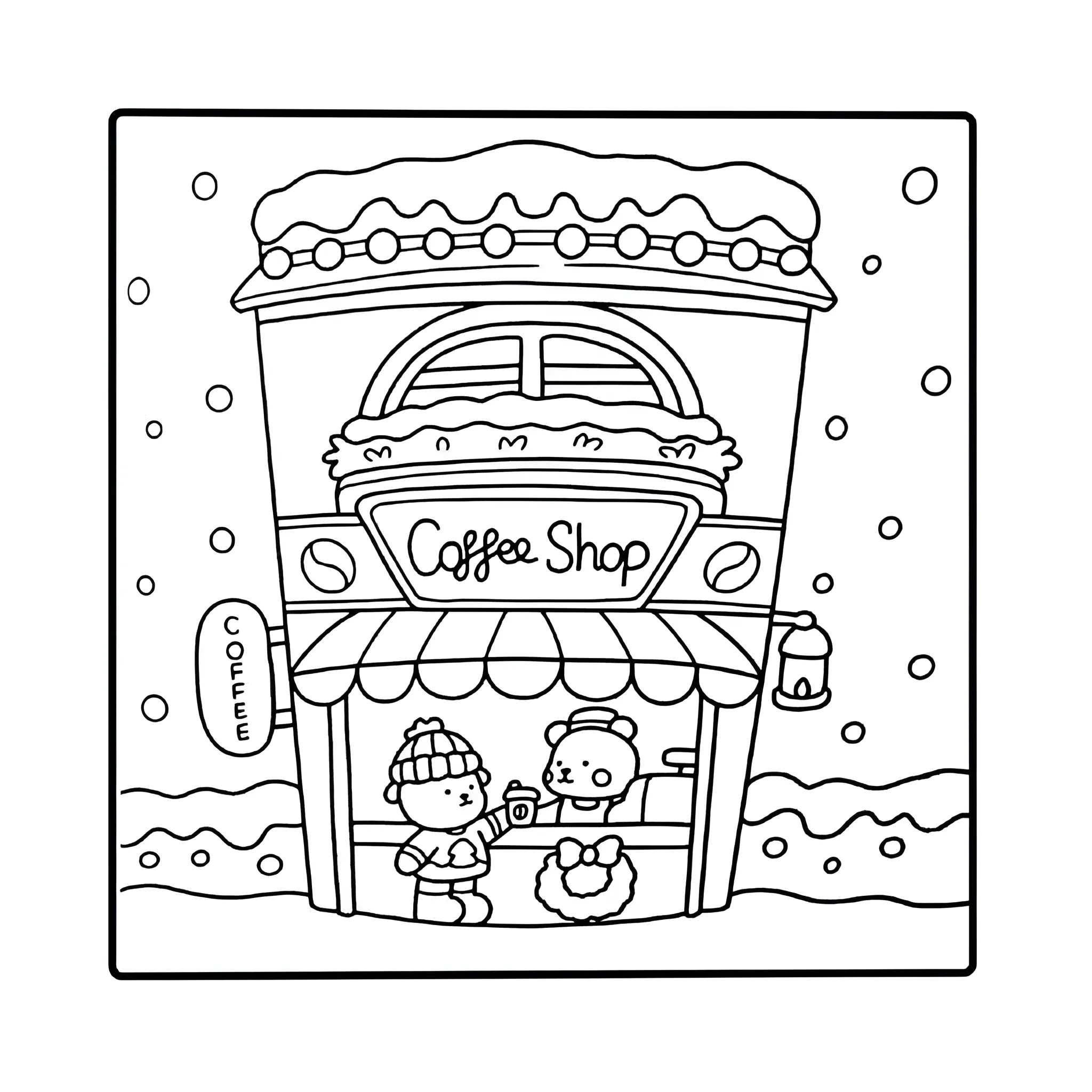 Cozy & Cute 6 para colorear en línea