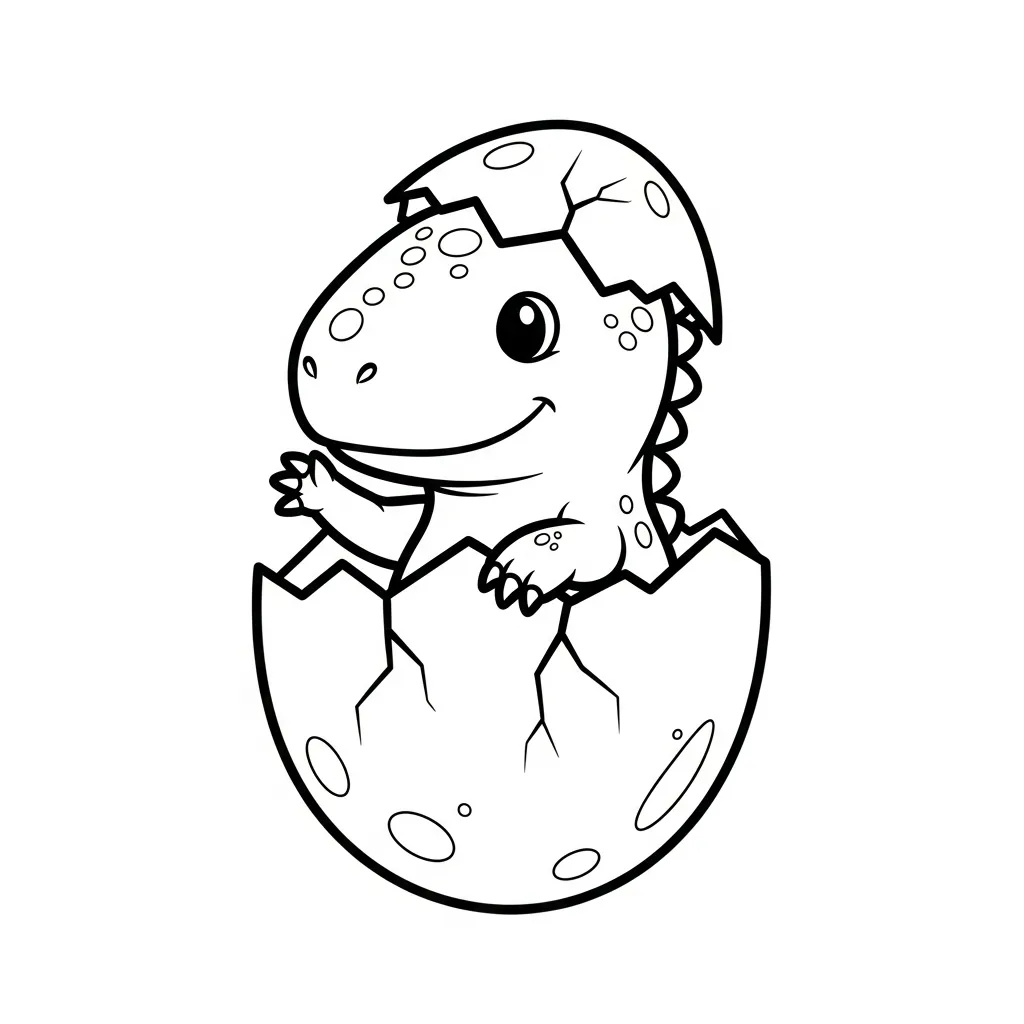 Dinosaurios para colorear para niños para descargar