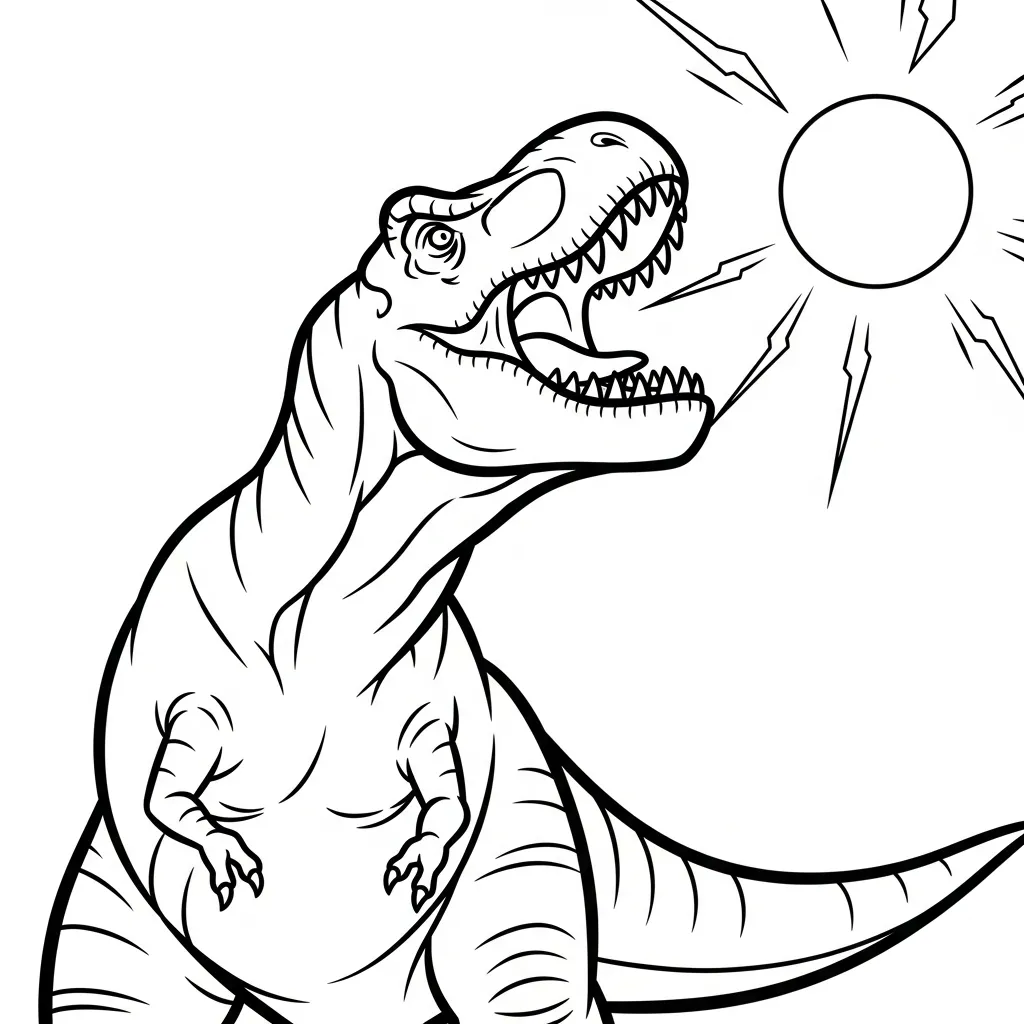 Dinosaurios para colorear para imprimir kawaii