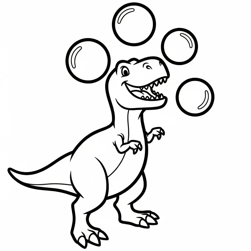 Dinosaurios para colorear para descargar