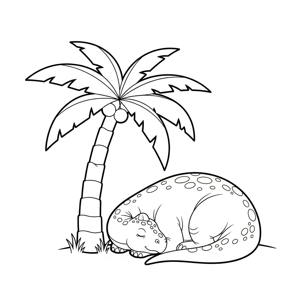 Dinosaurios para colorear para imprimir