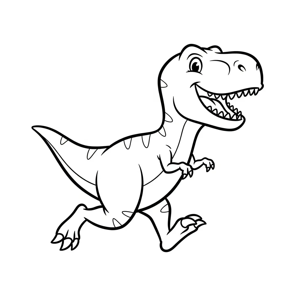 Dinosaurios para colorear para niño de para imprimir