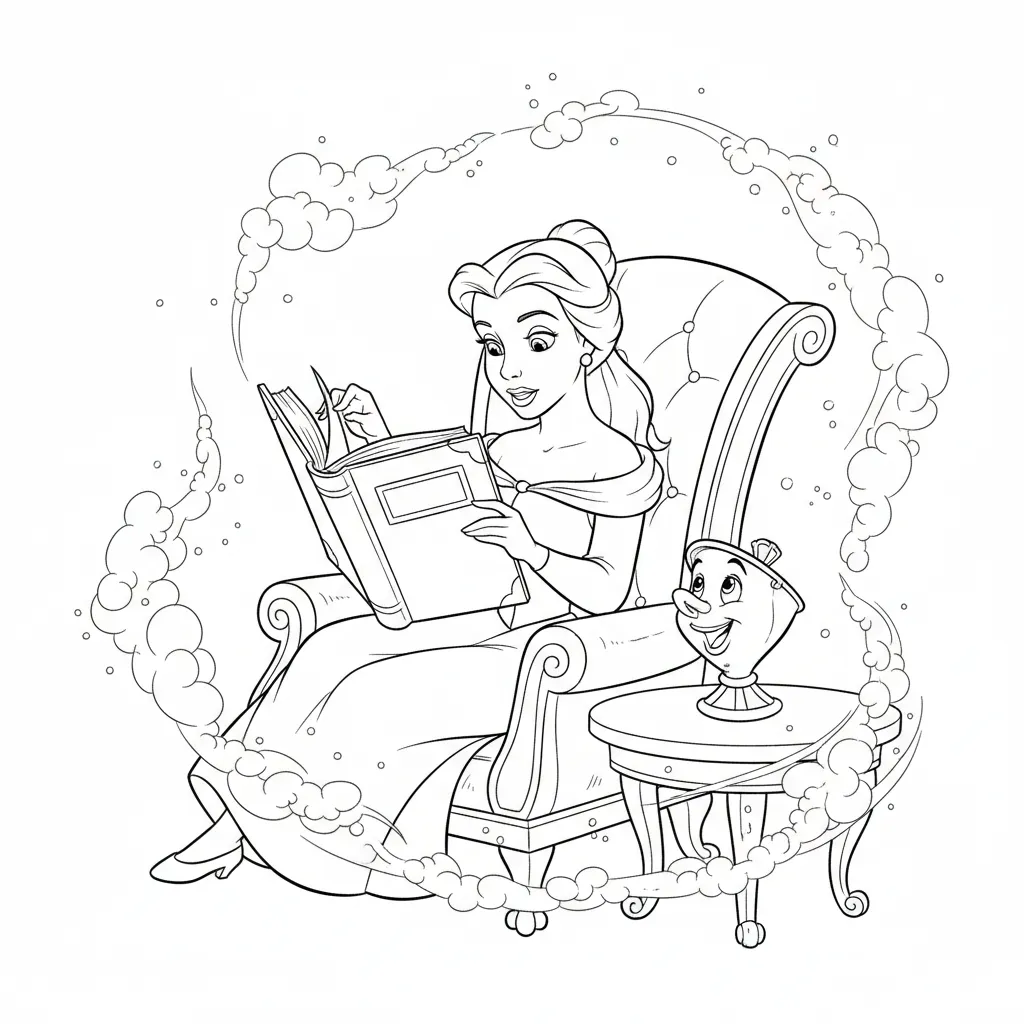 Disney para colorear para niño de 6 años