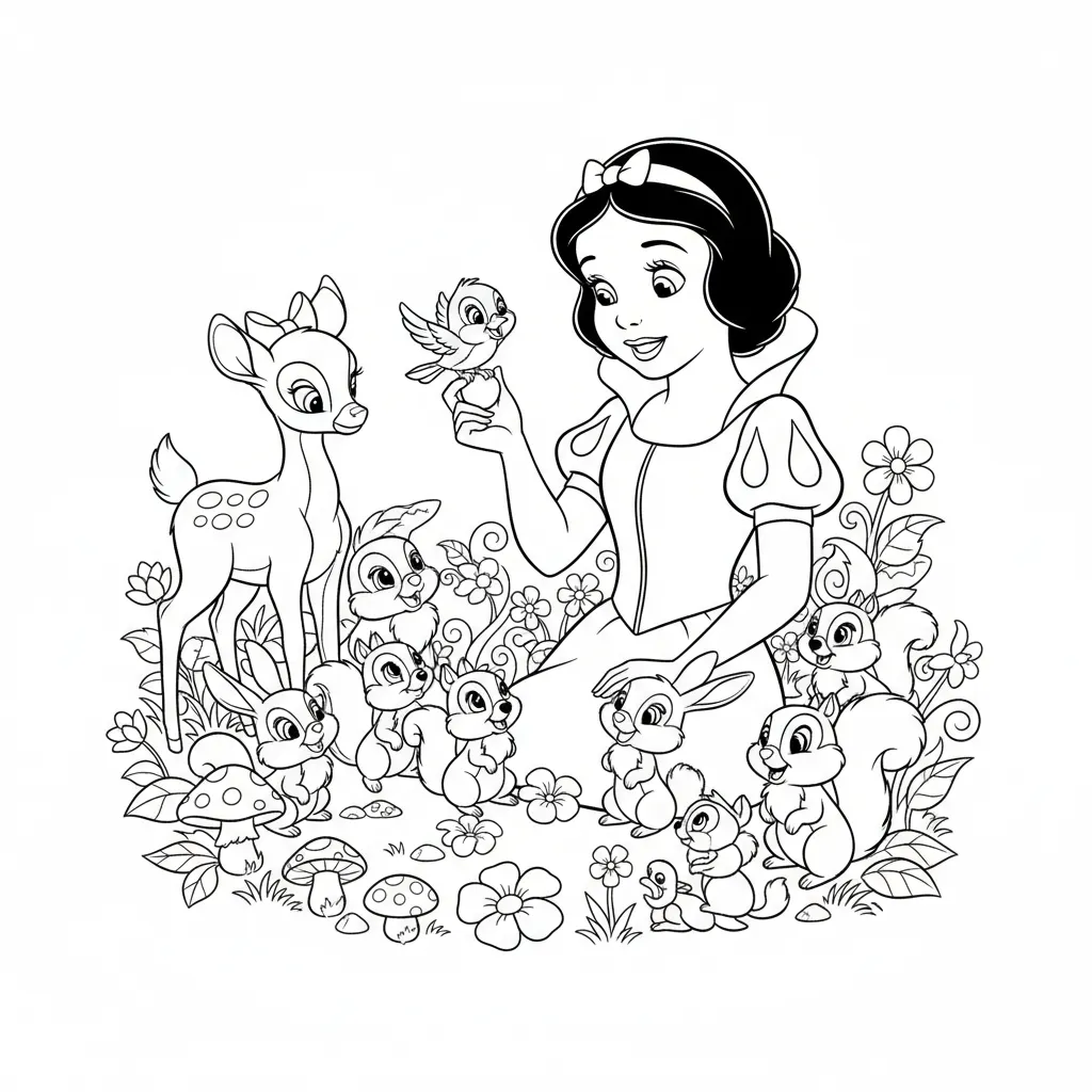 imprimir Disney para colorear gratis