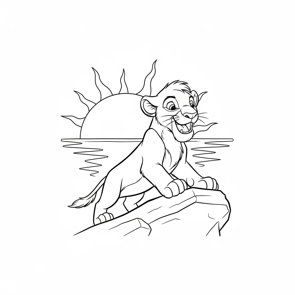 Disney para colorear para niño de 10 años