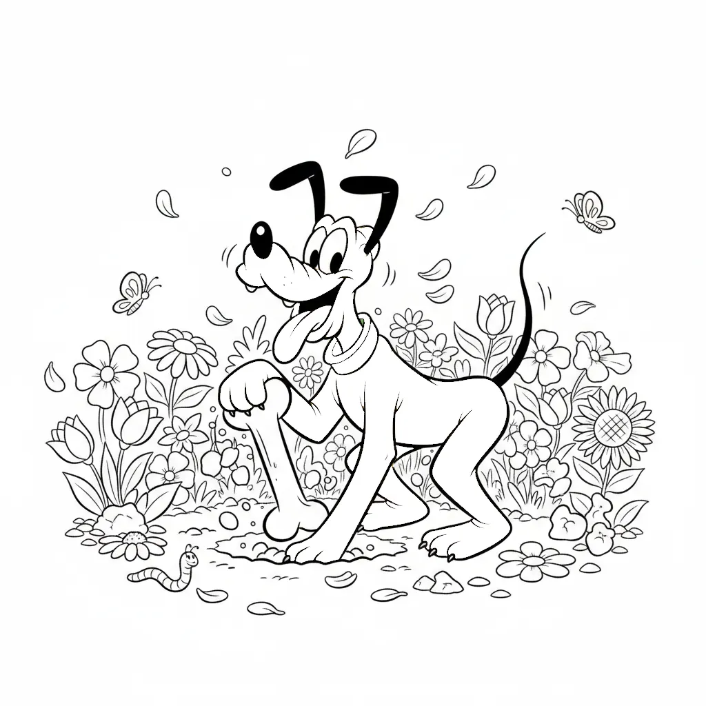 Disney para colorear para niño gratis