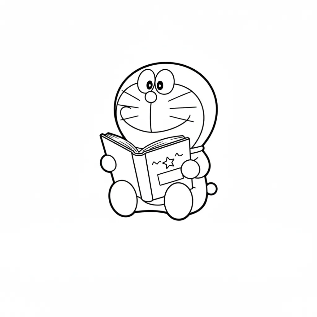 Doraemon11 para colorear para imprimir