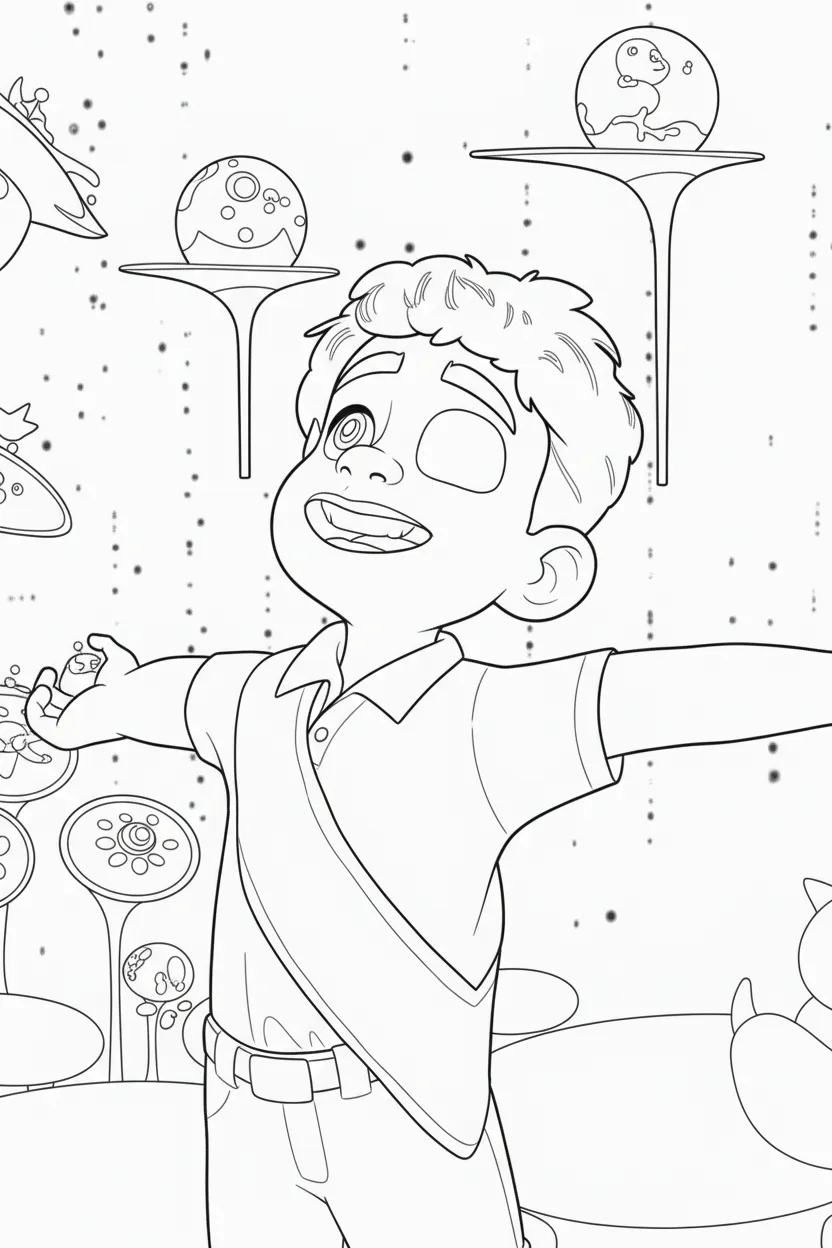 Elio para colorear para imprimir