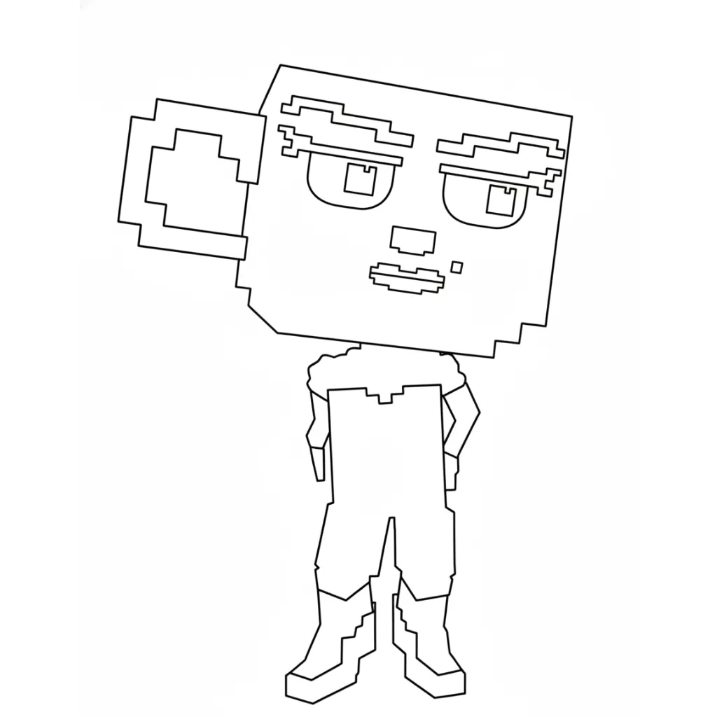 Espressona Signora 11 para colorear para niño de 5 años