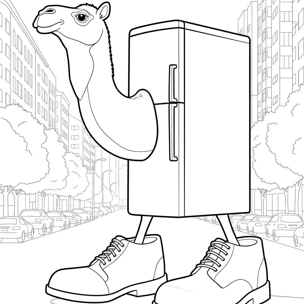 Frigo Camelo para dibujar en línea