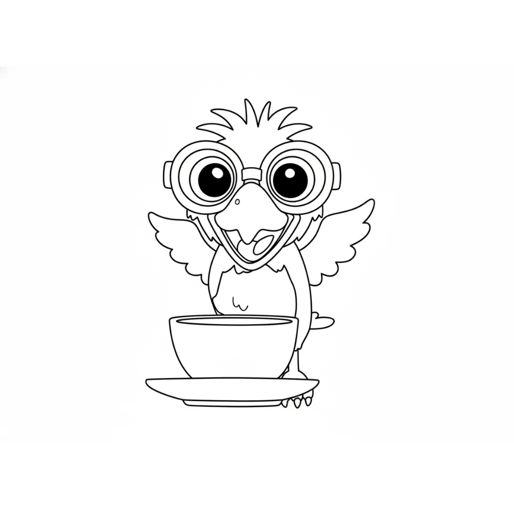 Frulli Frulla 1 para colorear para imprimir gratis