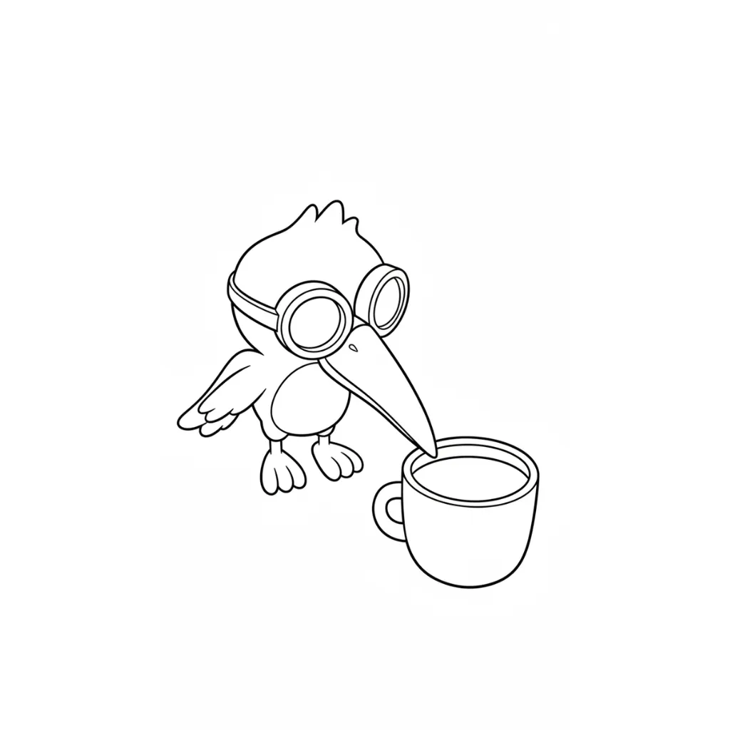 Frulli Frulla 4 para colorear para niños para imprimir gratis