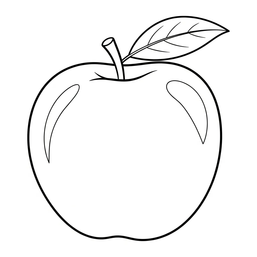 Frutas para colorear en línea para niño