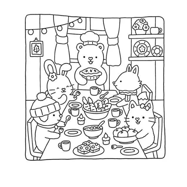 Fuzzy Hygge para dibujar en línea