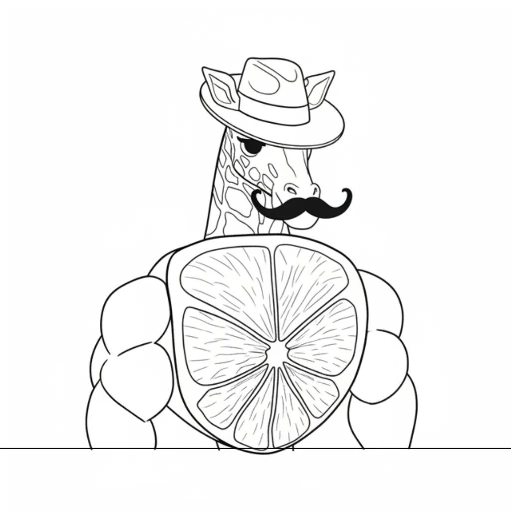 Ganganzelli Trulala 5 para colorear gratis para imprimir