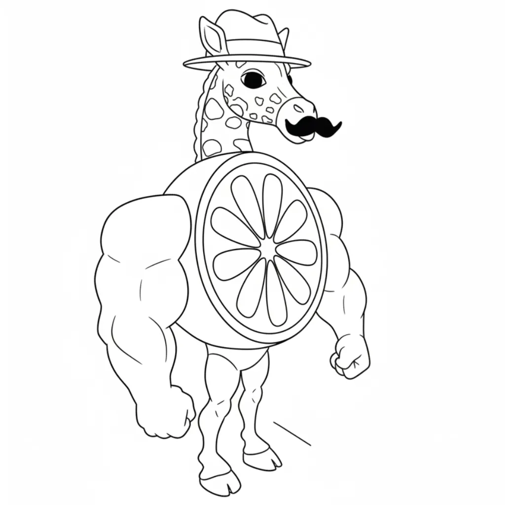 Ganganzelli Trulala 8 para colorear para imprimir