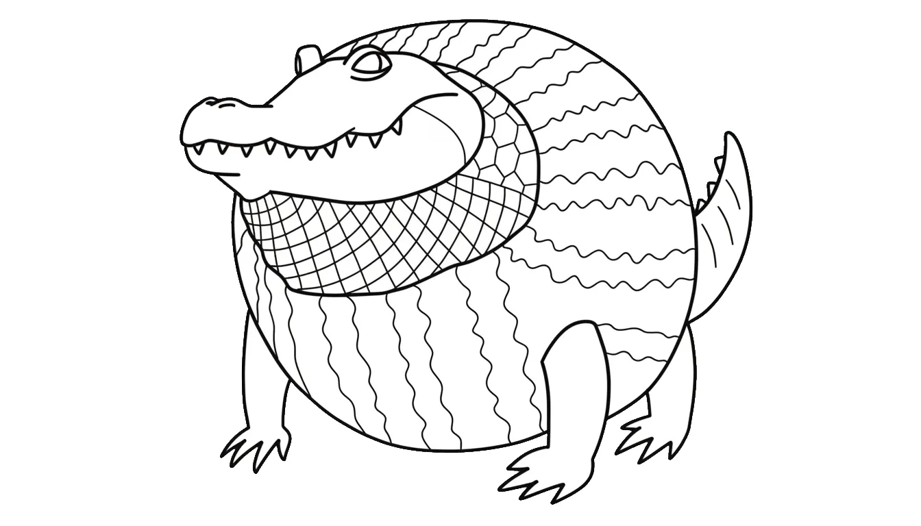 imprimir Glorbo Fruttodrillo para colorear