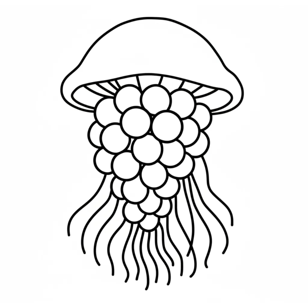 Graipussi Medussi 3 para colorear para imprimir pdf