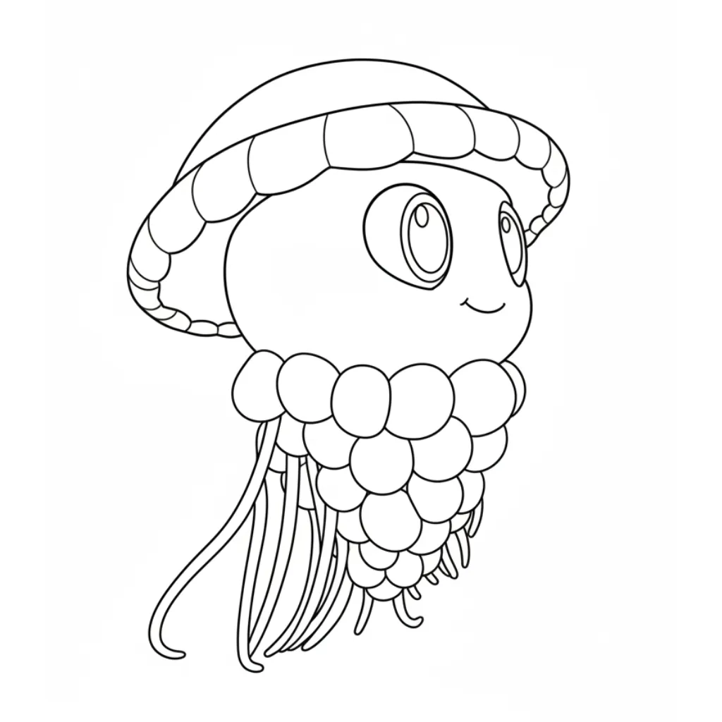 Graipussi Medussi 4 para colorear para niño de 8 años