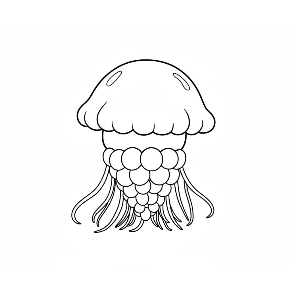 Graipussi Medussi 9 para colorear y recortar