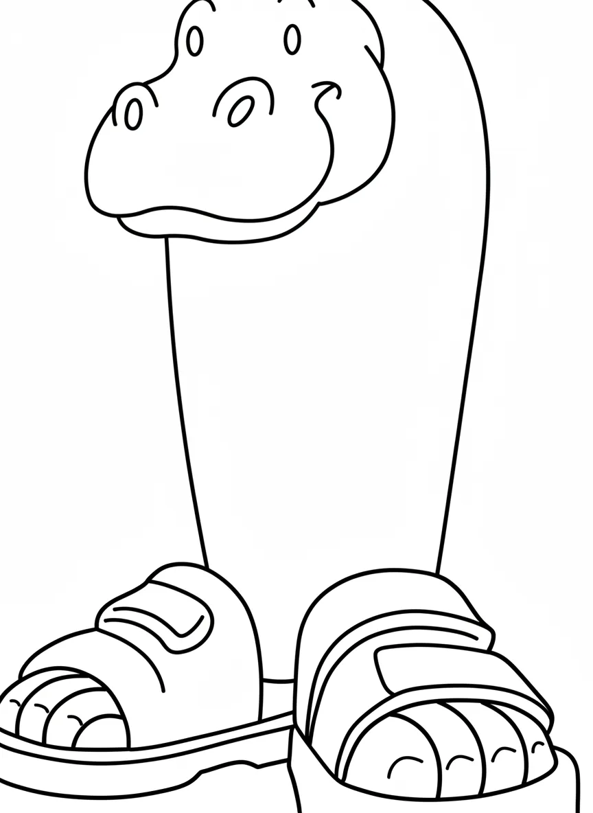 Hipocactus para colorear para imprimir para niño de 6 años