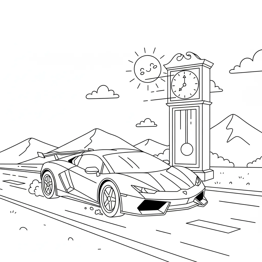 descargar Hot Wheels6 para colorear gratis