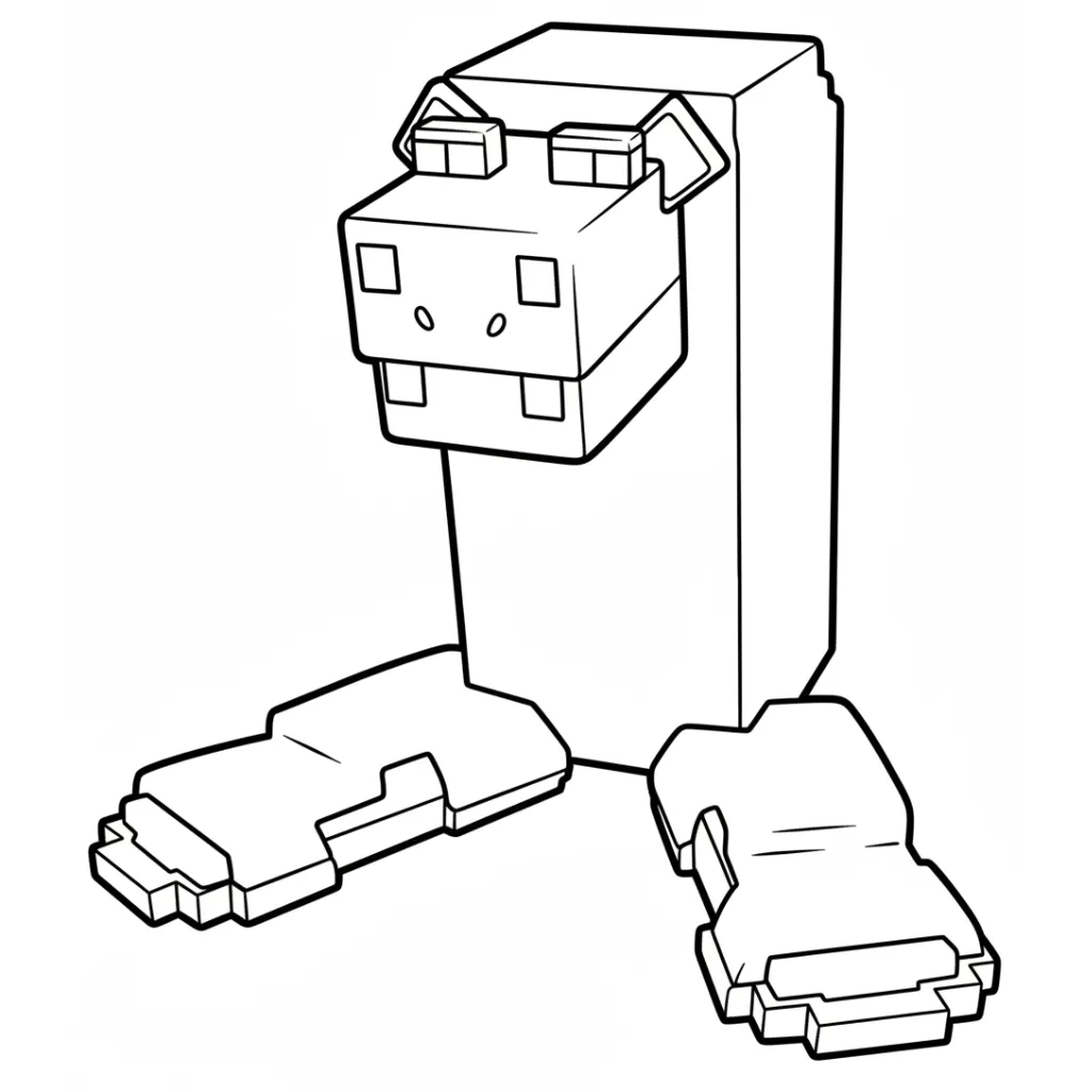 Il Cacto Hipopotamo 8 para colorear para primaria