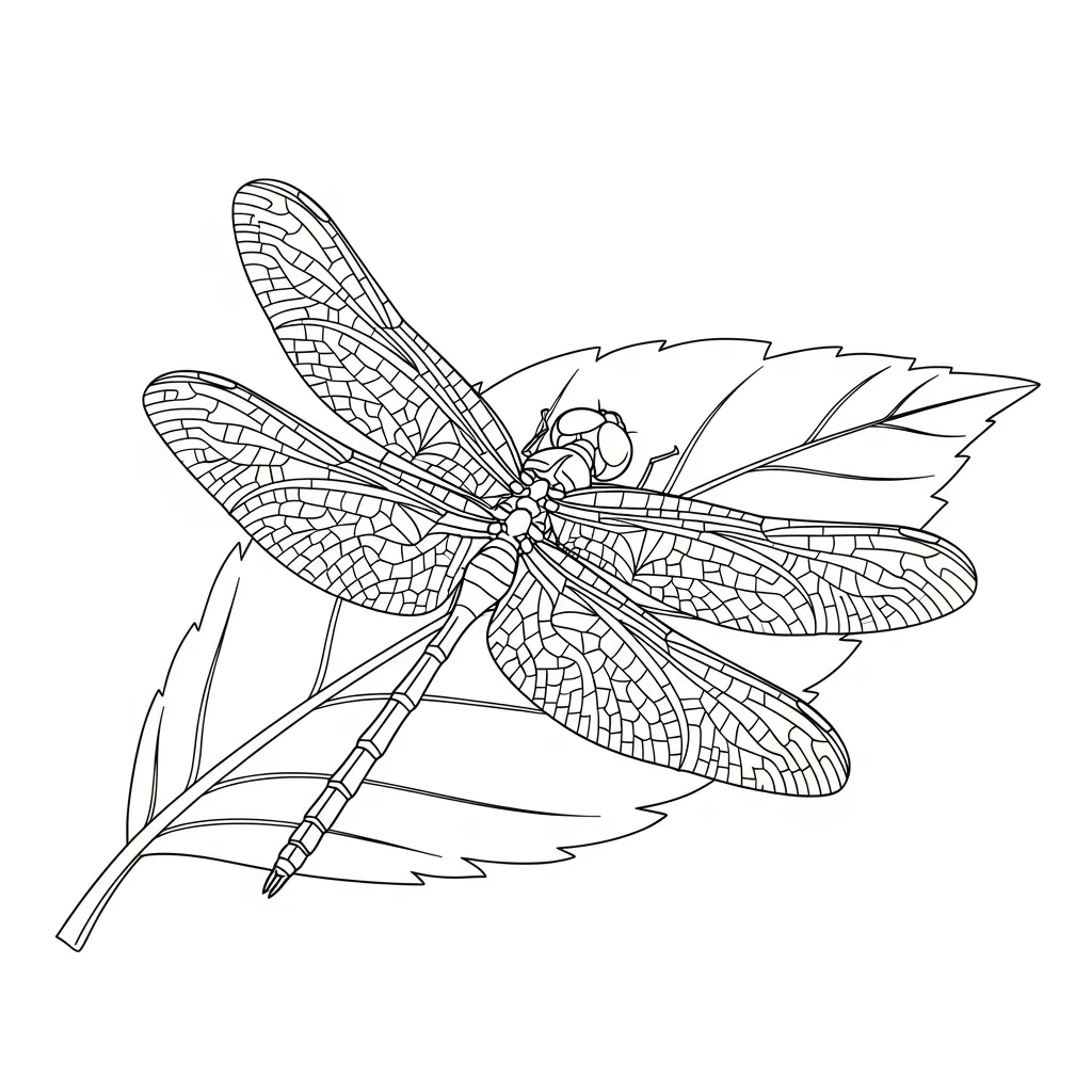 Insectos para dibujar e imprimir 2