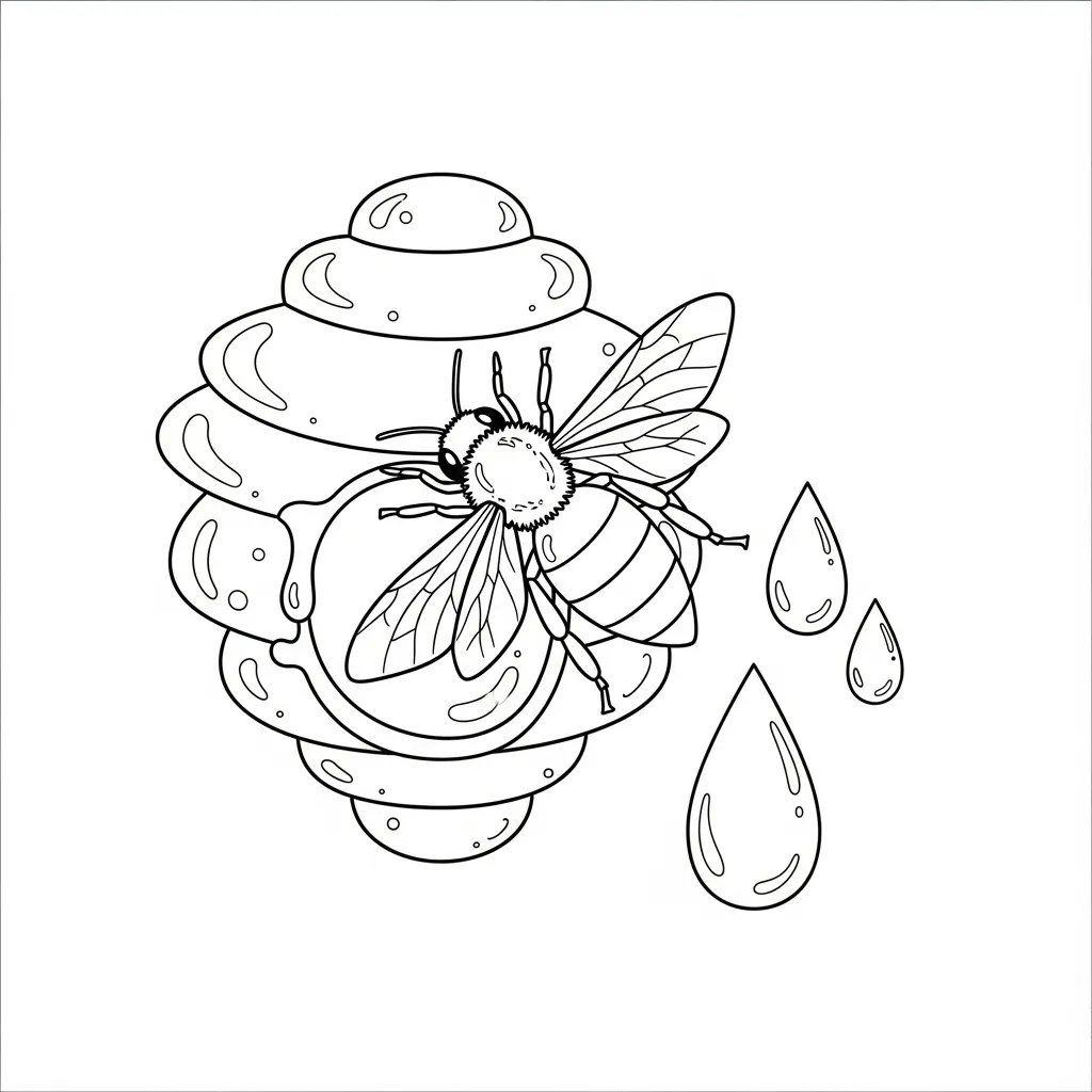 Insectos para colorear para imprimir gratis