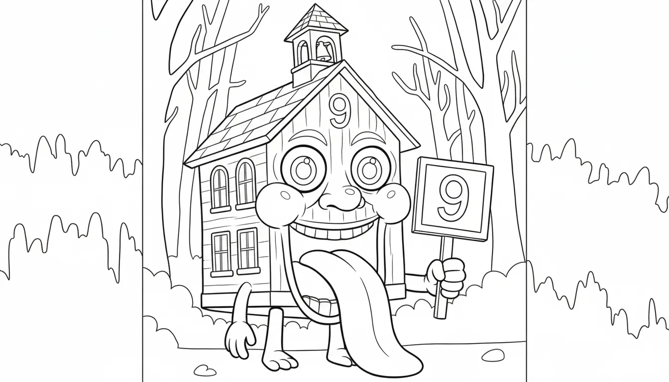 La Esok Sikola para dibujar e imprimir