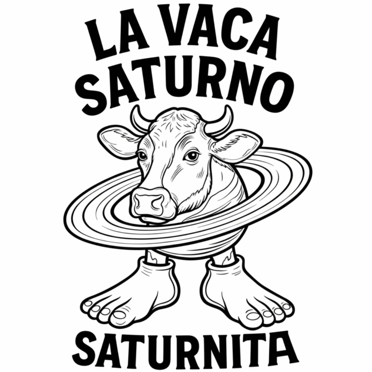 19 La Vaca Saturno Saturnita Para Colorear - ¡Muuu Cósmico!