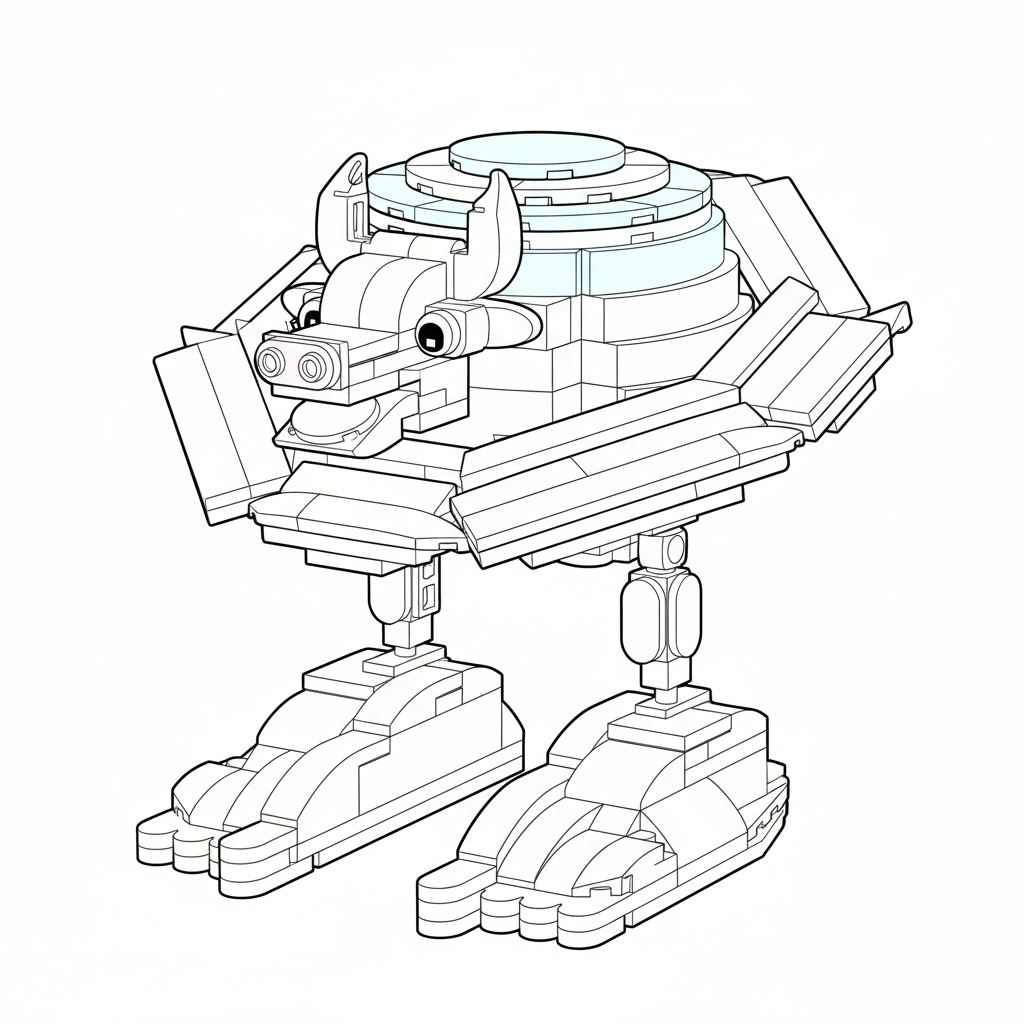 La Vaca Saturno Saturnita para colorear para imprimir gratis