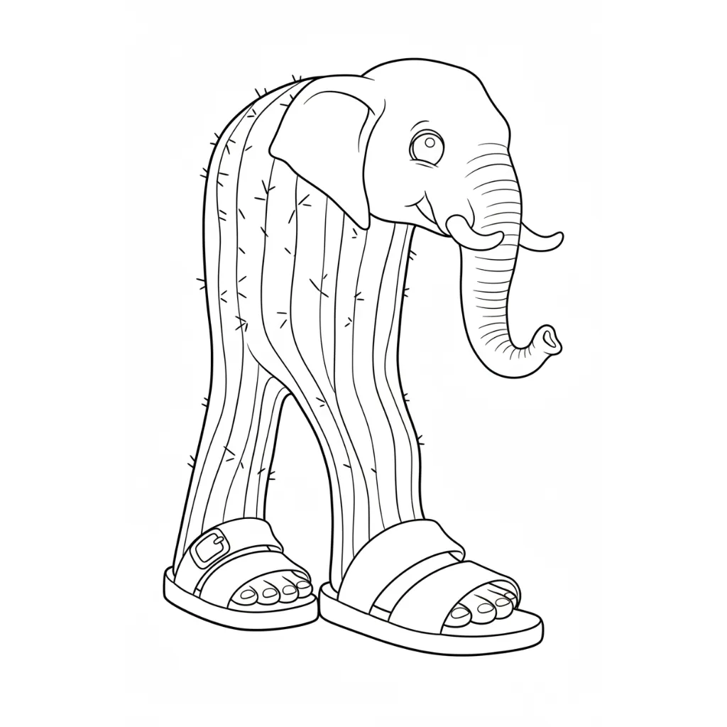 Lirili Larila 4 para colorear en línea para niño