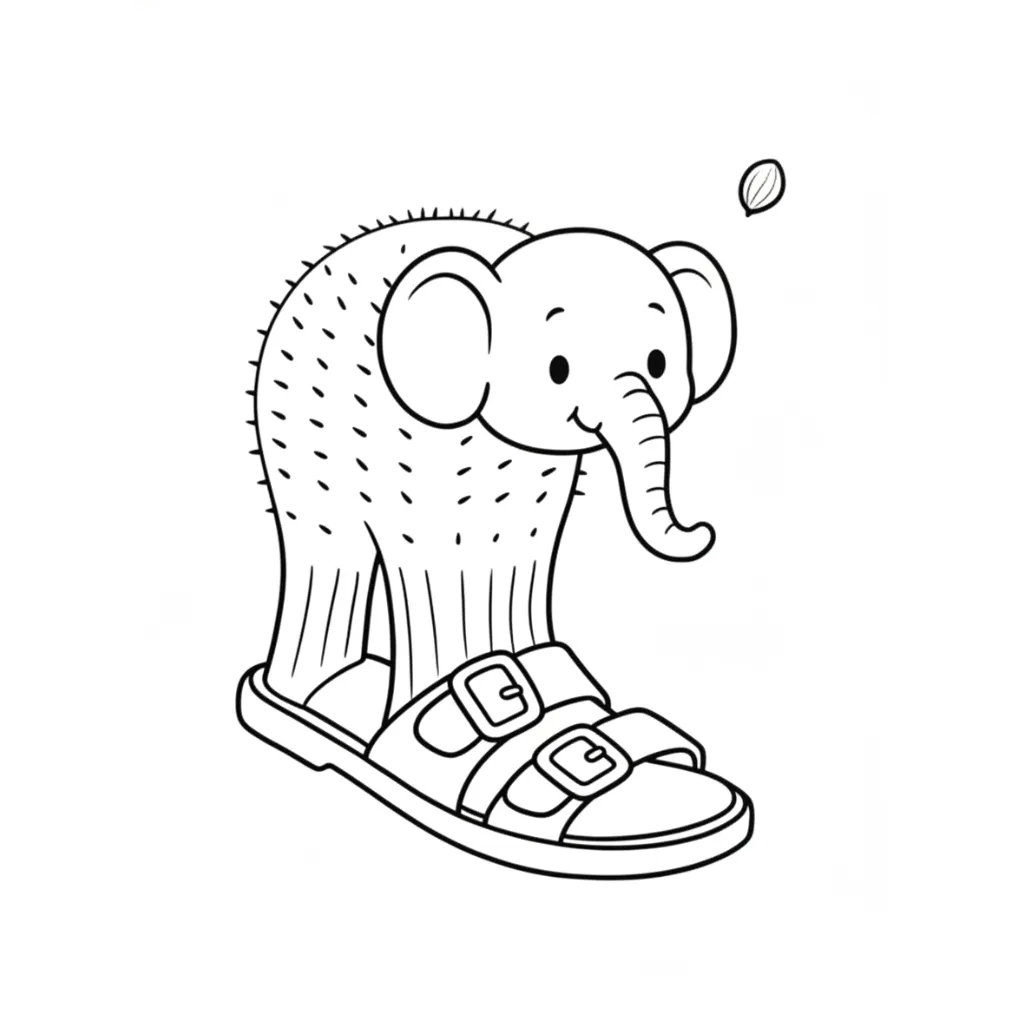 Lirili Larila 5 para colorear y dibujo para imprimir