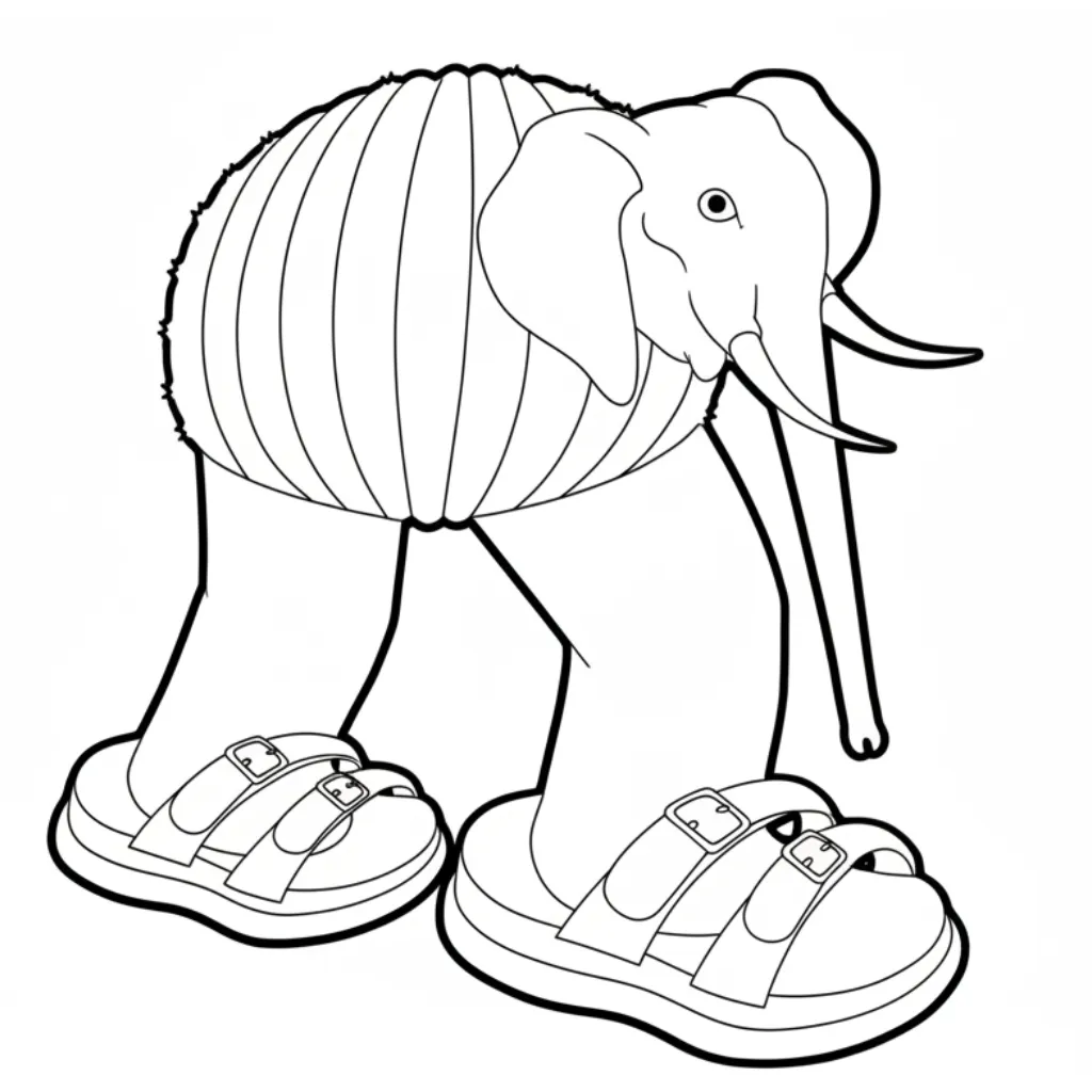 Lirili Larila 7 para colorear para niño de 5 años