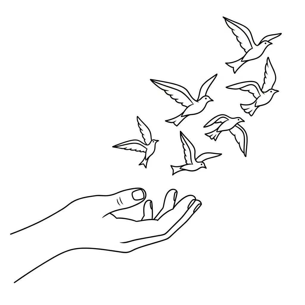 descargar Manos para colorear gratis