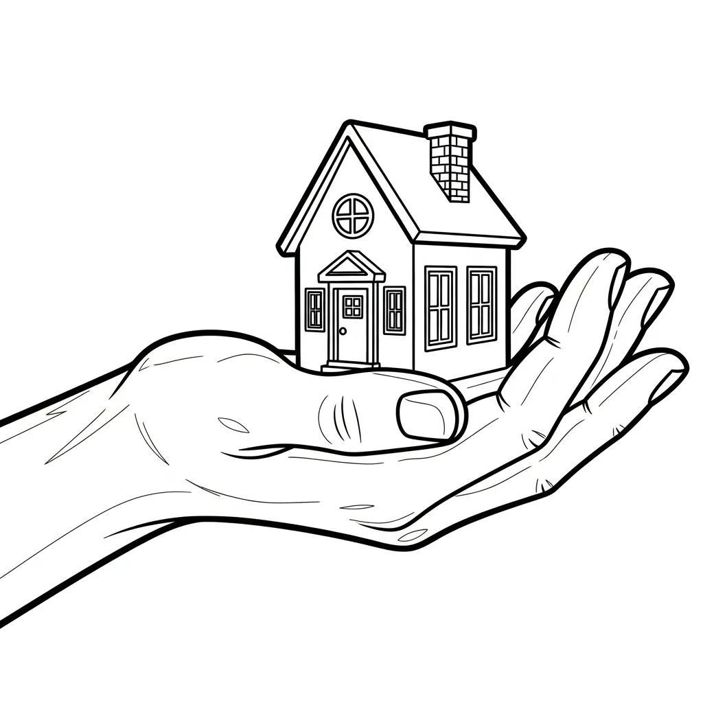 Manos para colorear para niño de 10 años