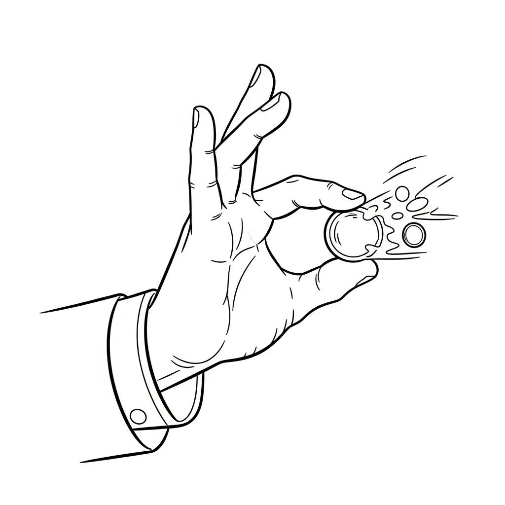 Manos para colorear en línea para niño 1