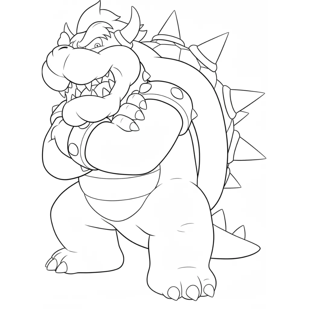 Mario 3 para colorear para imprimir para niño de 7 años