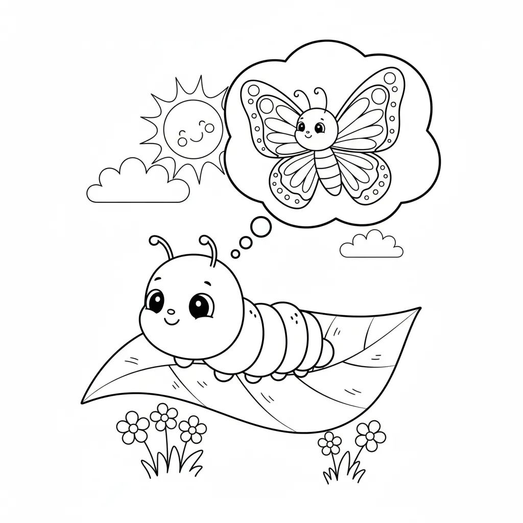 Mariposa 2 para colorear para imprimir gratis