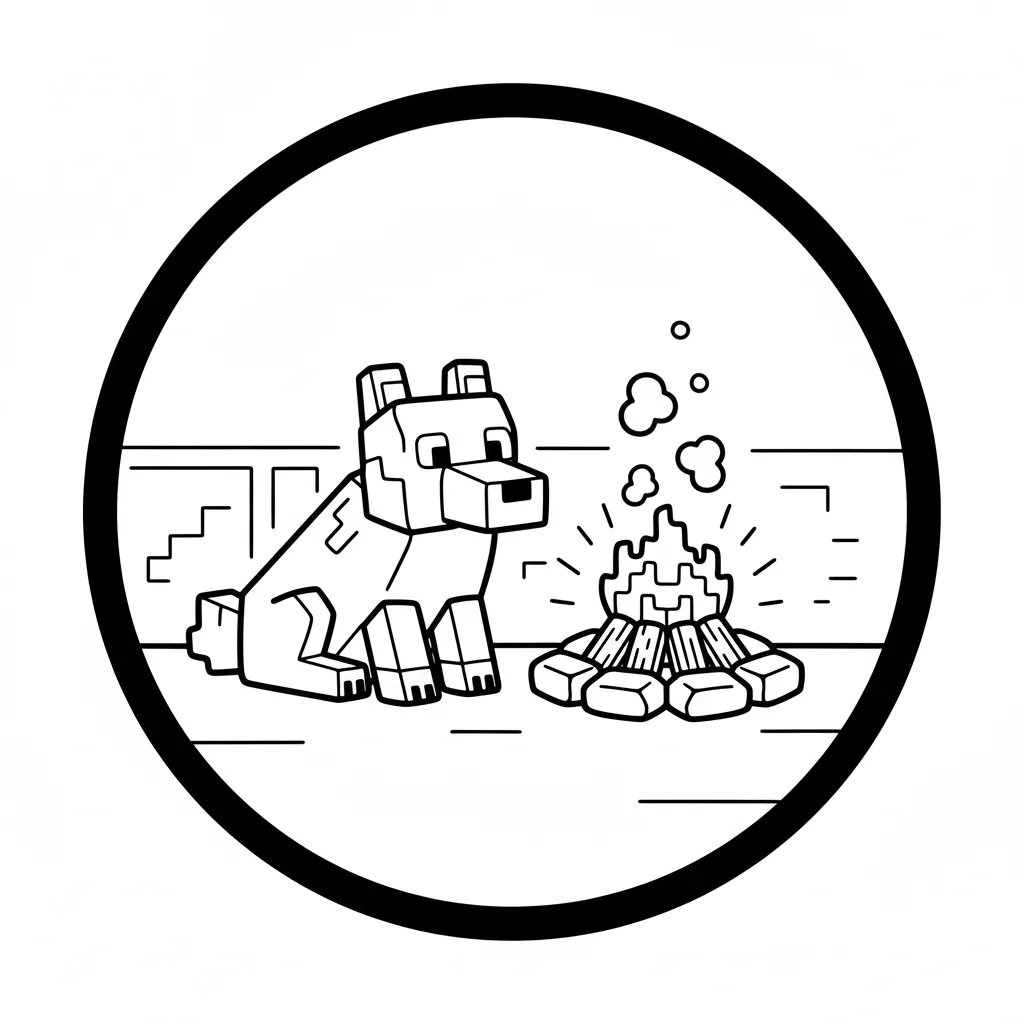 Minecraft 10 para colorear gratis en línea