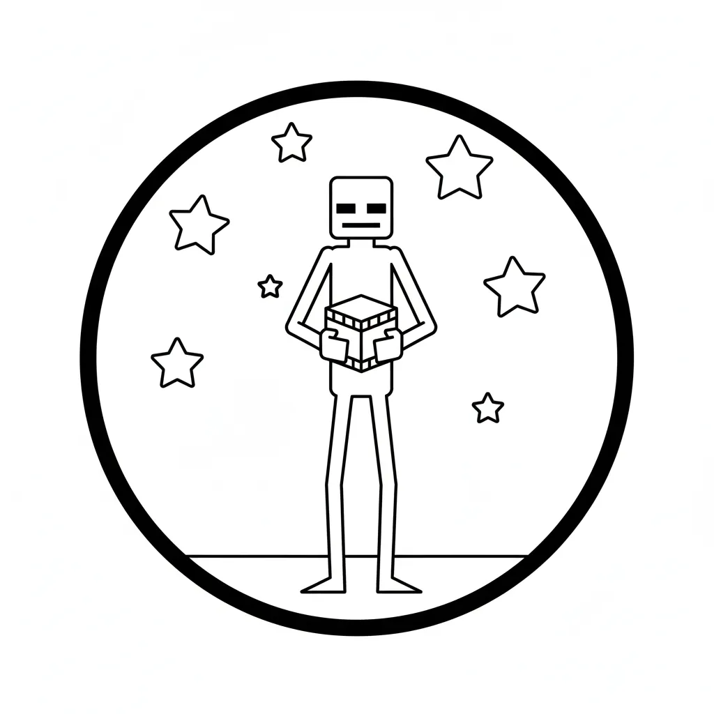 Minecraft 12 para colorear para imprimir pdf