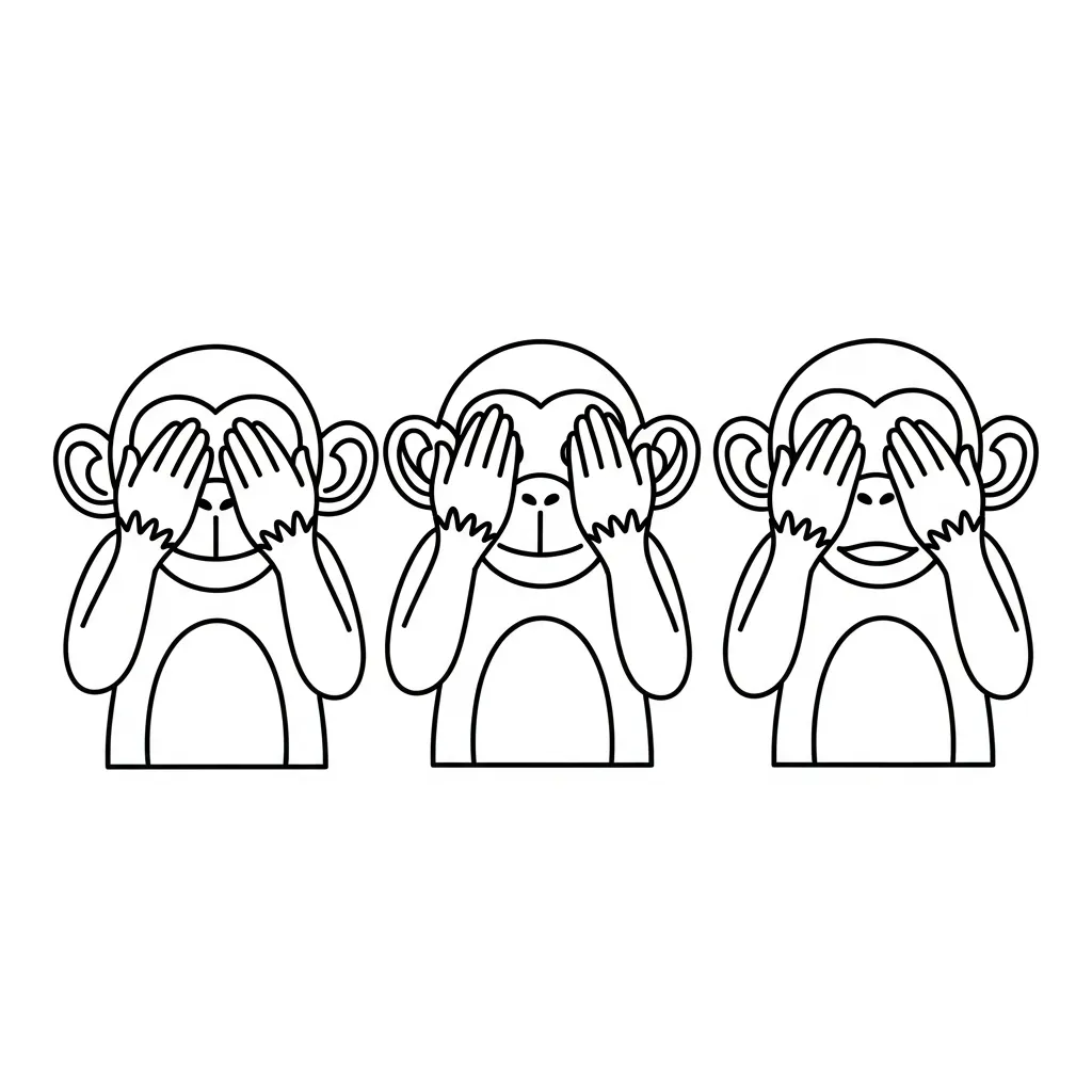 Monos para colorear gratis para imprimir 2