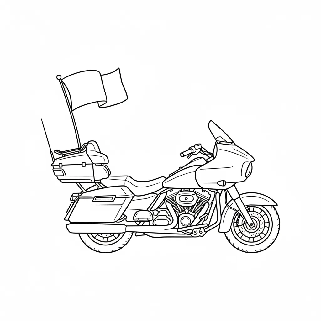 Motos para colorear para imprimir pdf gratis