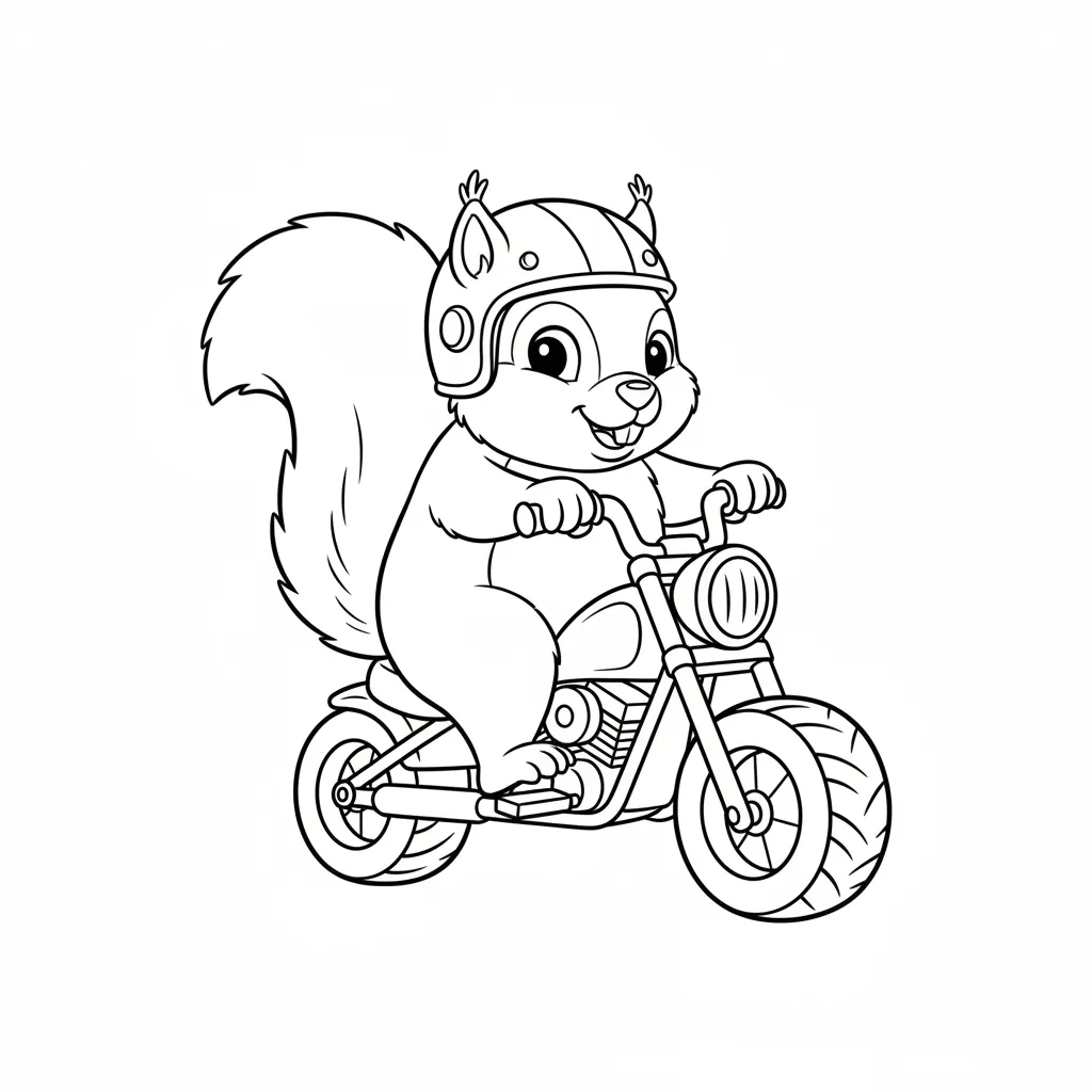 Motos para colorear para imprimir para niño de 9 años