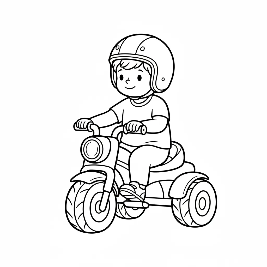 Motos para colorear para imprimir pdf