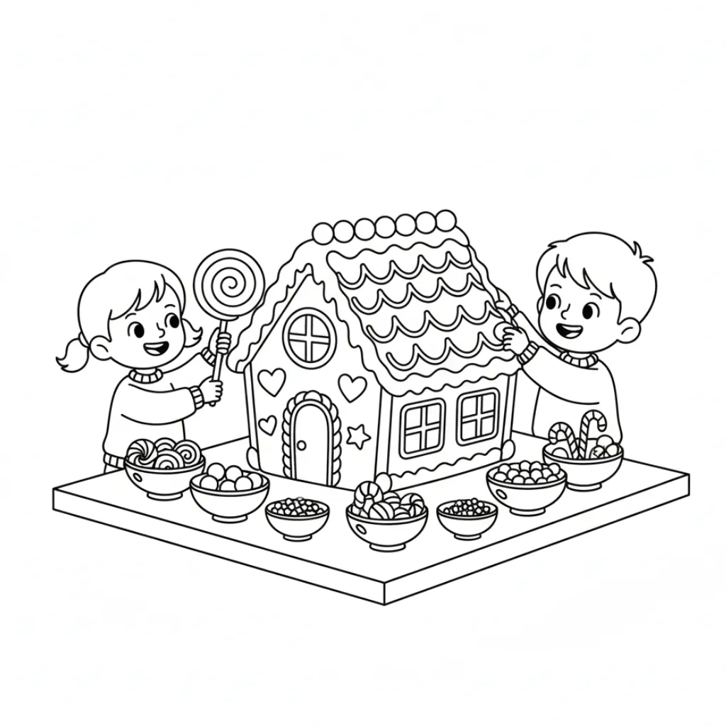 Navidad3 para colorear y recortar