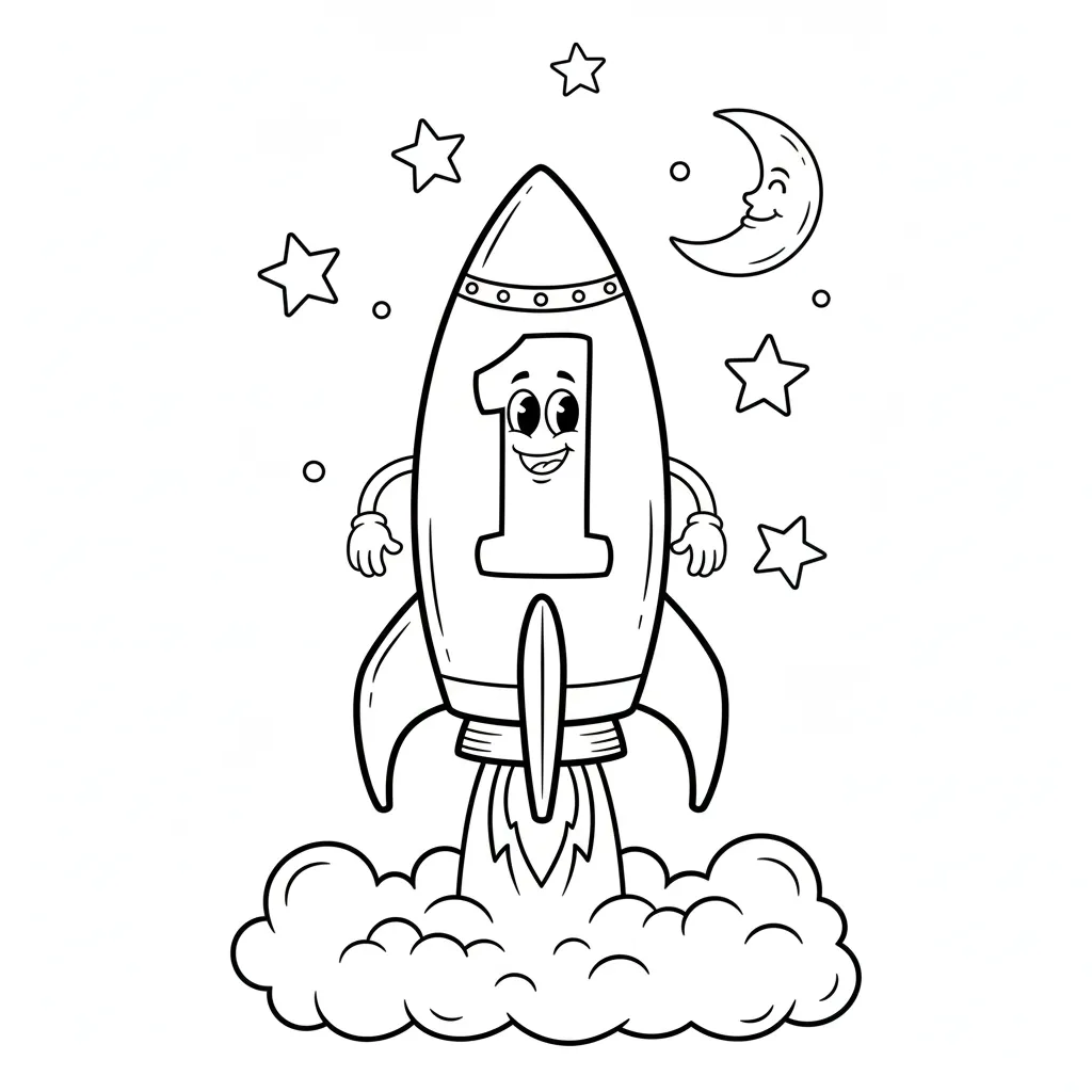 Numeros 1 15 para colorear para imprimir