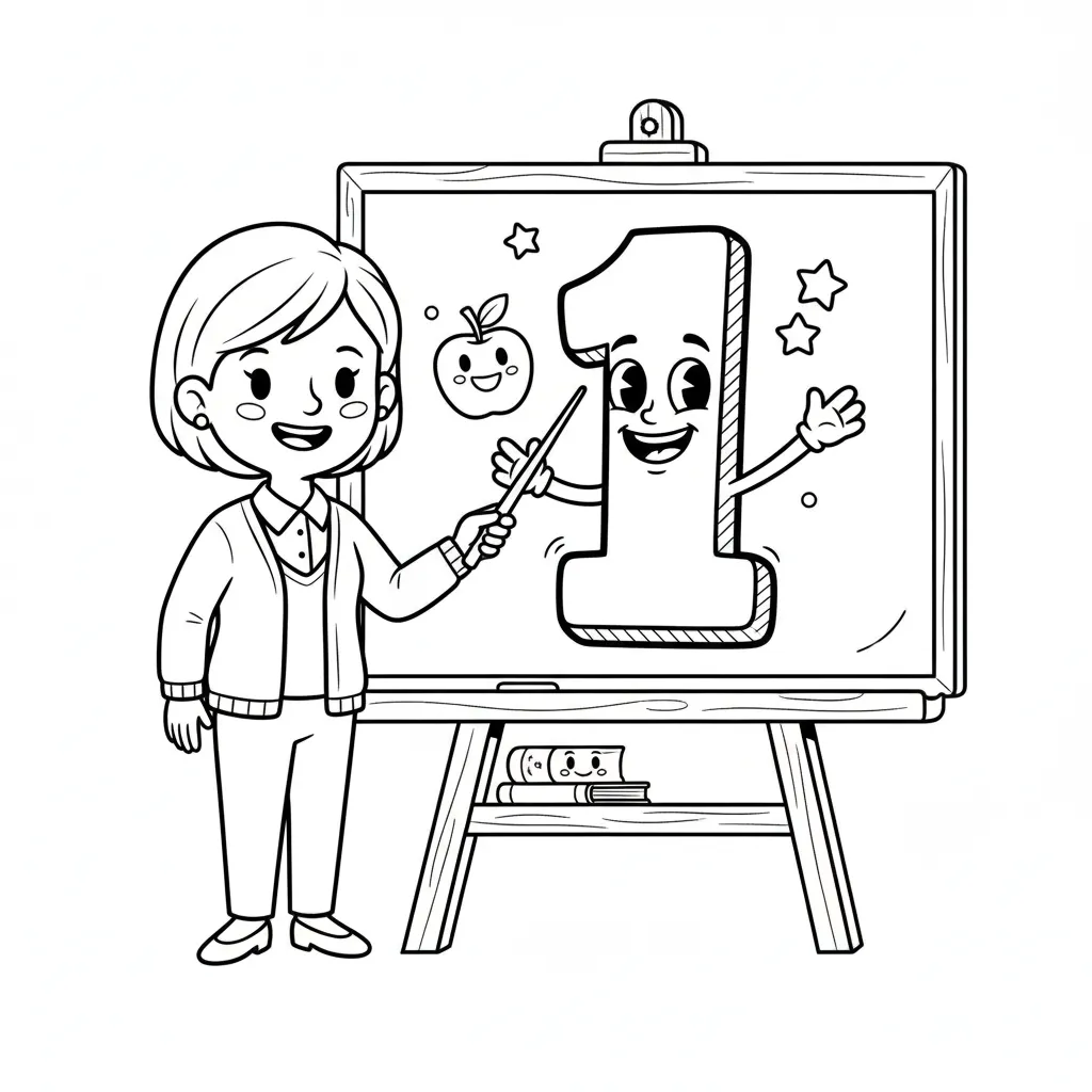 imprimir Numeros 1 16 para colorear gratis